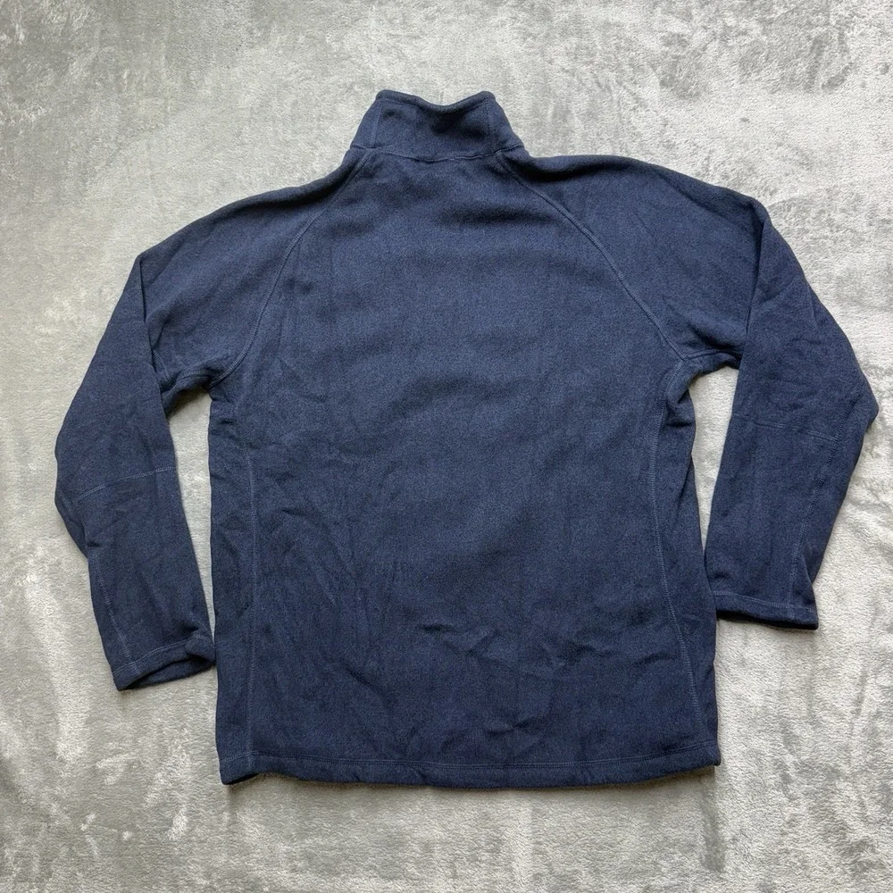 The North Face Mens Size XL Navy Blue 1/2 Zip Sweater Jacket Pullover New
